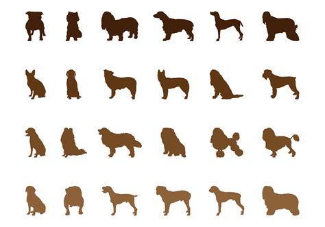 Dog Sitting Silhouette Free Vector Art - (10513 Free Downloads)