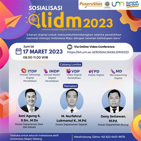 Pemberitahuan Lomba Inovasi Digital Mahasiswa (LIDM) | Universitas ...