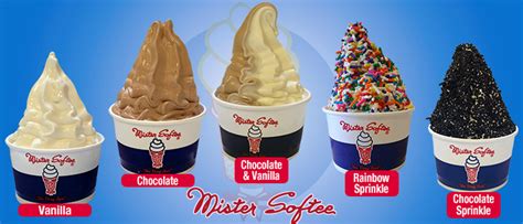 Mister Softee Menu