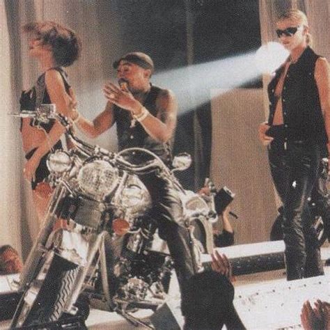 Tupac Shakur on Instagram: “@2pac on set of “All About U” video in LA.”