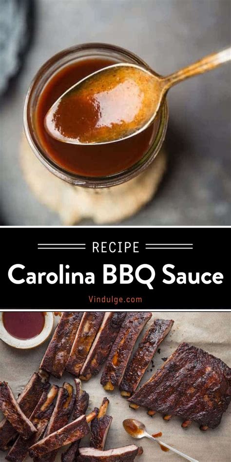 Vinegar Based BBQ Sauce Recipe (Carolina Style) | Recipe | Homemade bbq ...