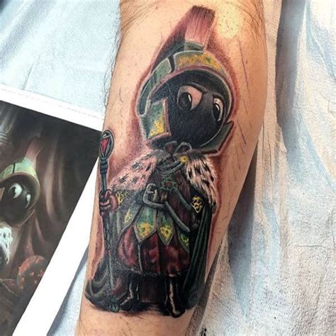 40 Marvin The Martian Tattoo Designs For Men - Cartoon Ink Ideas