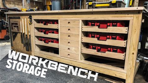 23 Unique Styling Ideas for Your Garage Workbench with Storage - Home ...