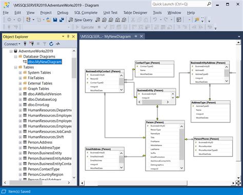 Create ER Diagram for SQL Server Database Using SSMS and SQL Designer ...