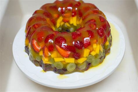 Jello Fruit Cake Dessert - Momsdish