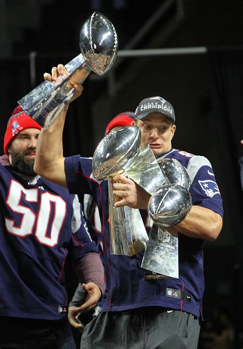 Gronk being Gronk | Gronk, Super bowl trophy, Gronkowski