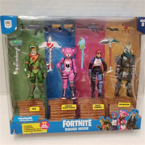 Jazwares | Toys | Fortnite 4 Pack Set Weapons Epic Games Figures Rex ...