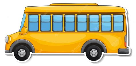 100th Day Of School Bus Cartoon Colored Clipart 15529397 Vector - Clip ...