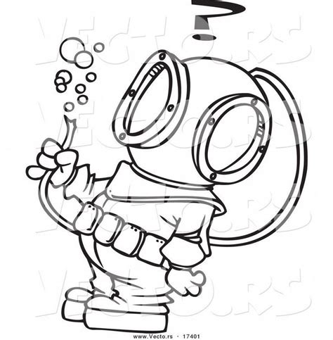 Scuba Diver clipart outline #5 #scubadivingart #ScubaDivingMagazine ...