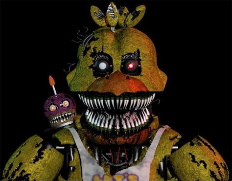 Nightmare Chica Fnaf Drawings Scary Drawings Anime Fnaf | Images and ...