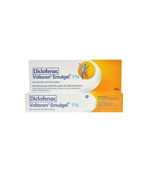 Voltaren Emulgel 20gm - Rose Pharmacy Medicine Delivery