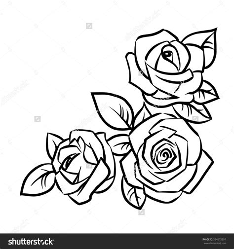 Mexican Rose Drawing | Free download on ClipArtMag