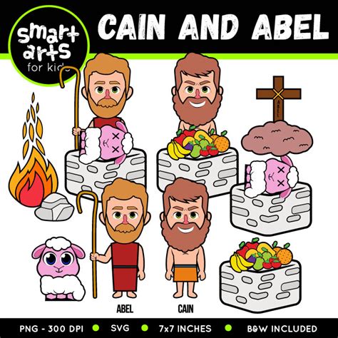 Cain and Abel Clip Art - Educational Clip Arts and Bible Stories