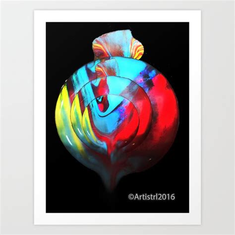 Perception Art Print by Artistrl | Society6