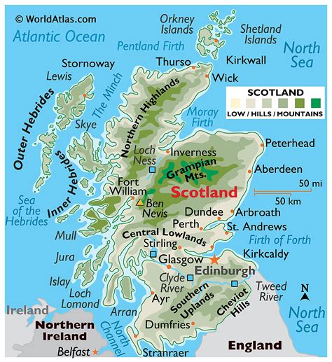 Best Map Of Scotland