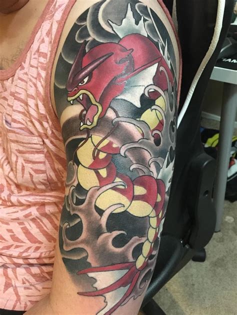 Shiny Gyarados by Scott Falbo @ Studio Arcanum Seattle WA | Pokemon ...