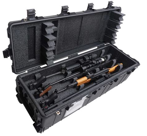 Case Club Multiple 4 Rifle/Shotgun & 3 Pistol Waterproof Shipping Case