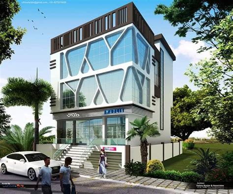 puskesmas | Building design plan, Facade architecture, Facade design