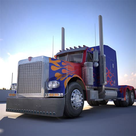 Transformers optimus prime truck model - TurboSquid 1171827