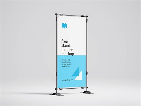 4 Mockups of Vertical Banner Stand Mockup Free Download | Resource Boy