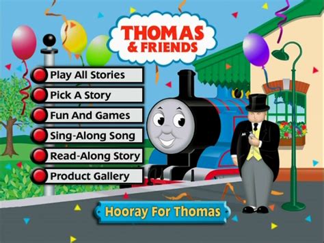 Image - HoorayforThomasDVDmenu.jpg - Thomas the Tank Engine Wikia