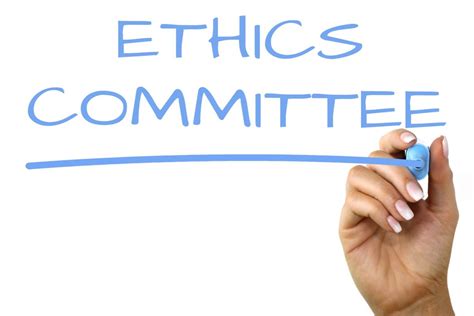 Ethics Committee - Handwriting image