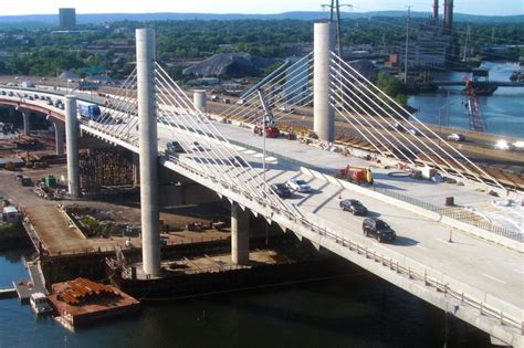 Pearl Harbor Memorial Bridge (Q Bridge) - Extradosed Stay Cable Bridge ...