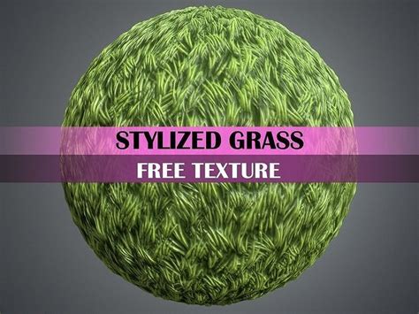 Stylized Grass Texture Free free VR / AR / low-poly Texture | CGTrader