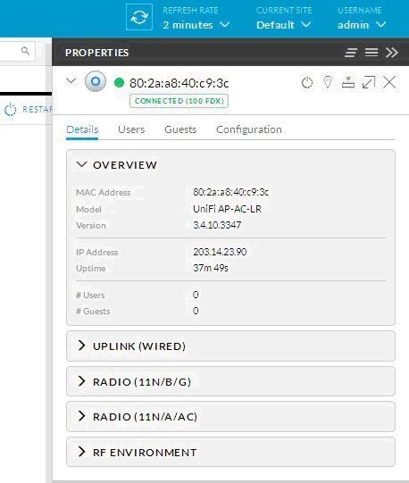 Basic Instruction for setting up a Ubiquiti Unifi AP