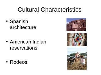 Southwest Region Landmarks by A Fraction of Fifth | TPT