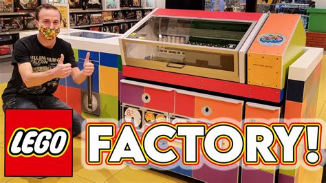 EPIC LEGO Store Minifigure Factory Experience!! - Brickhubs