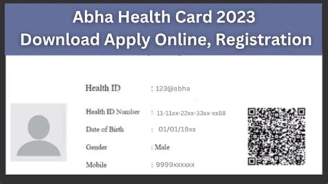 Abha Health Card Download – Apply Online, Registration, Benefits ...