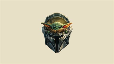 The Mandalorian Yoda Helmet 4k Wallpaper,HD Tv Shows Wallpapers,4k ...