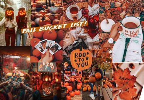 10 Autumn Collage Wallpaper Ideas for PC & Laptop : Fall Bucket List 1 ...