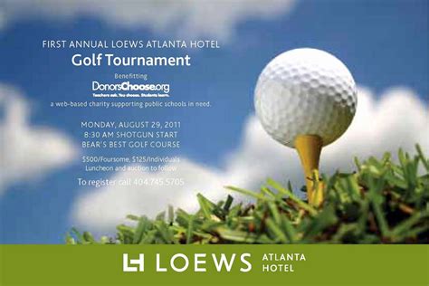 Golf tournament Flyer Template Beautiful Everything Midtown atlanta ...