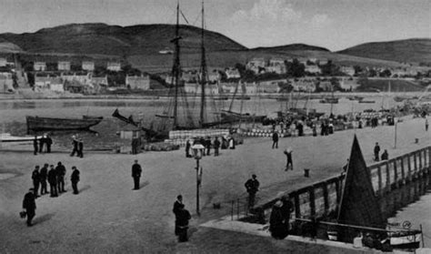 Tour Scotland: Old Photographs Pier Campbeltown Scotland