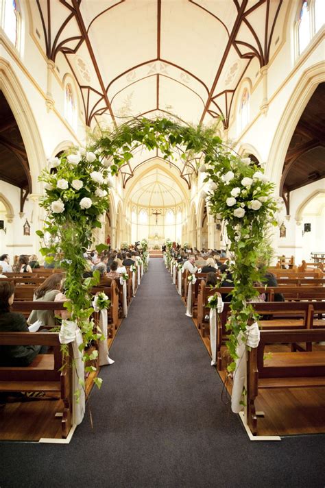 Traditional Perth Wedding | Church wedding decorations, Wedding ...