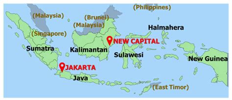 New Capital City Of Indonesia Kalimantan / As Jakarta Sinks A New ...