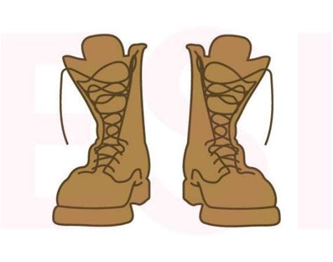 Combat Boots, Army svg, SVG, DXF, | Мужчины