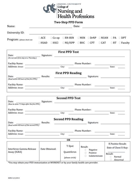 2 step ppd form: Fill out & sign online | DocHub