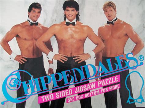 Super cheesy photos of male Chippendales dancers from the 1980s ...