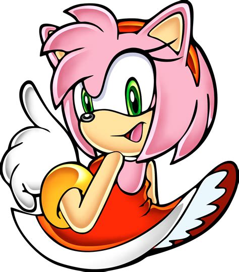 Sonic Adventure – Clean Badge Art - Amy Rose - Gallery - Sonic SCANF