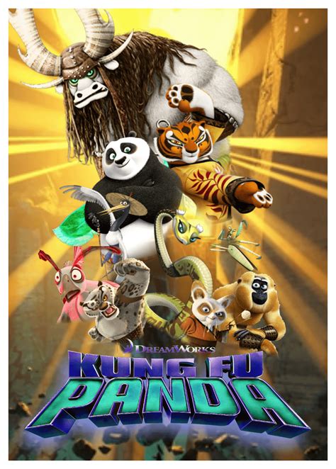 My Fanmade Kung fu Panda Poster that resembles the Mario Movie Official ...