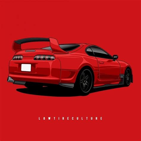 [31+] Red Supra Wallpapers - WallpaperSafari Toyota Supra Mk4, Toyota ...