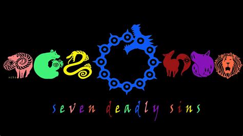 Seven Deadly Sins Symbols Wallpapers - Top Free Seven Deadly Sins ...