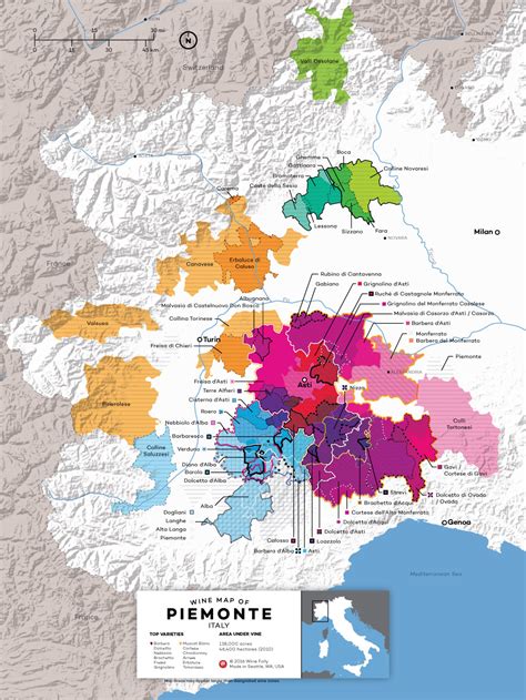 The Wines of Piedmont, Italy (DOCs and DOCGs) | Wine Folly