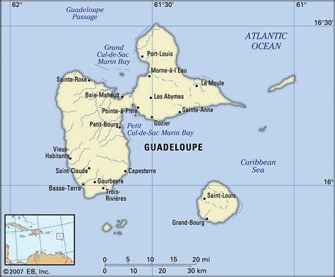 Guadeloupe | History, Map, Flag, Capital, Currency, & Facts | Britannica