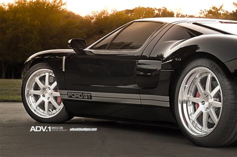 Ford GT custom wheels ADV 08 Track Function 19x10.0, ET , tire size 275 ...