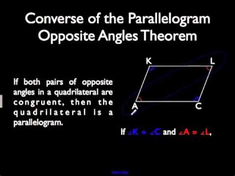 Alternate Interior Angles Theorem Parallelogram | Review Home Decor