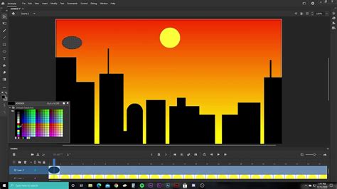 Adobe Animate Tutorial 1: Sunset - YouTube